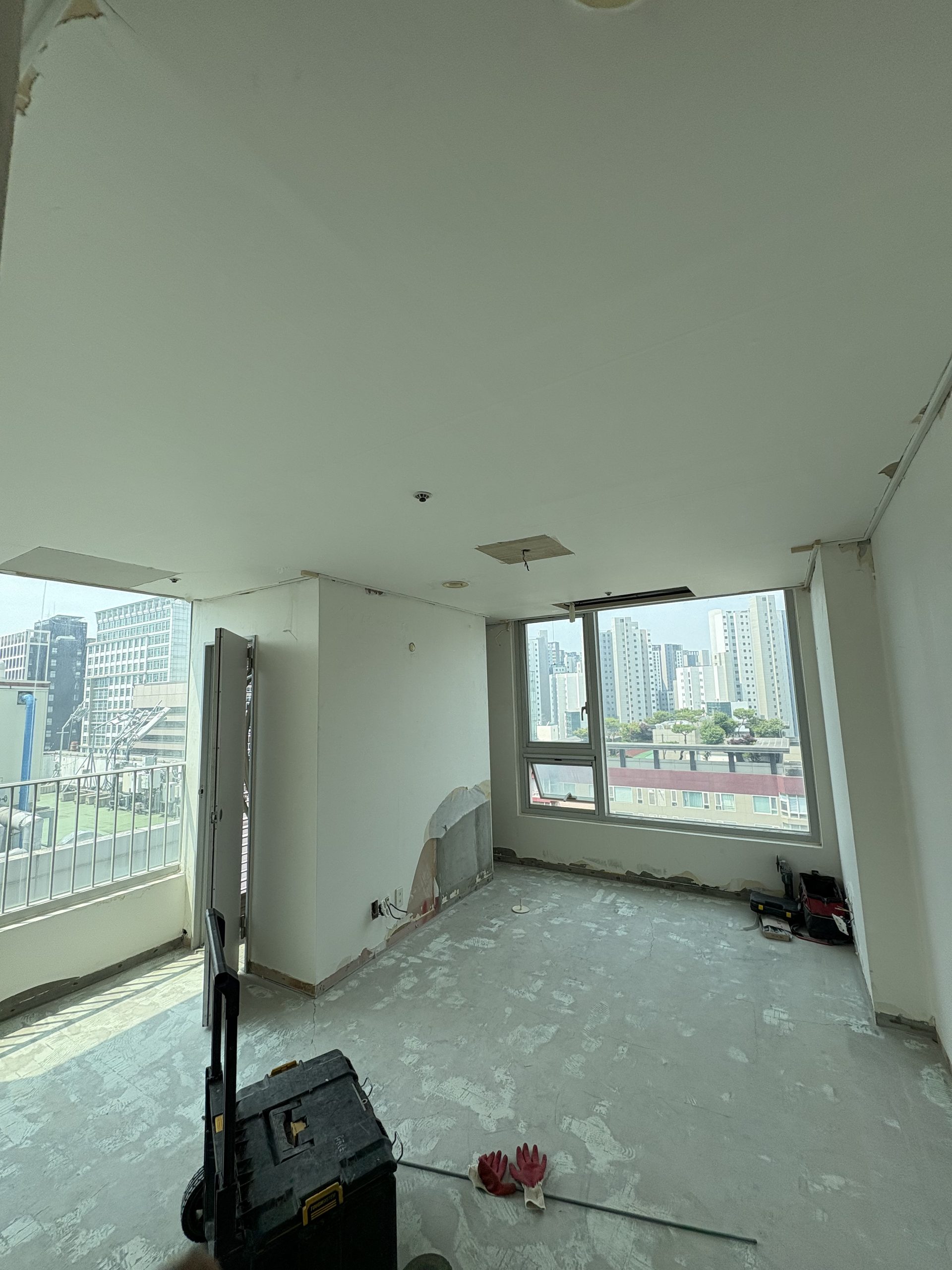 강남 전열교환기 필터교체 PIT실 마감 전 현장 확인